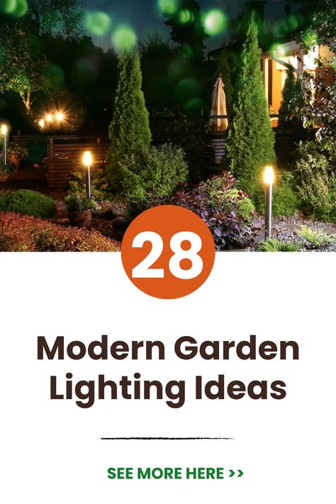 Dive into the future of garden aesthetics with our curated collection of "2023's Top 28 Trending Modern Garden Lighting Ideas". Explore innovative designs, breathtaking luminosity, and sophisticated arrangements to create enchanting garden spaces. Illuminate your outdoor area with the charm of modernism and inspire your visitors with trend-setting lighting concepts. Get ready to spark your creativity! Trending Pictures, Modern Garden Lighting, Garden Lighting Ideas, Garden Aesthetics, Chic Garden, Enchanting Garden, Outdoor Garden Lighting, Elegant Garden, Luxury Garden