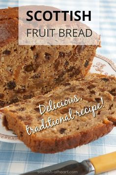 Scottish Bread, Fruit Loaf Recipe, Fruit Bread Recipes, Fruit Cake Recipe Easy, Fruit Loaf, Irish Desserts, Tea Loaf, Welsh Recipes, Cake Light