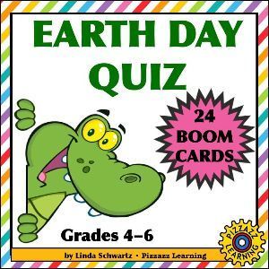 Boom Cards - EARTH DAY QUIZ • Grades 4–6  Here is a fun, challenging quiz for your students to see how much they know about Earth Day and the environment. Earth Day Quiz, Earth Day Quotes, Questions For Students, Fun Trivia Questions, Day Earth, About Earth, Quotes Writing, Fun Questions, Earth Day Activities