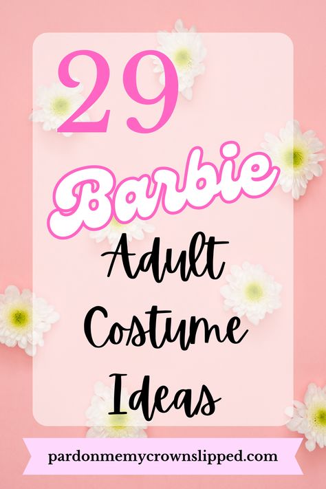 Dress Up Barbie Costume, Rocker Barbie Costume, Barbie Costume Ideas For Teachers, Barbie Themed Halloween Costumes, Vet Barbie Costume, Halloween Dress Up Birthday Party, Barbie Theme Halloween Party, What To Wear To A Barbie Theme Party, Dressing Like Barbie