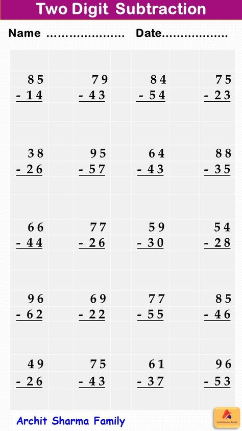 2 Digit Subtraction Worksheet Substraction 20 Worksheet, Mathematics Worksheets Grade 2, Mathematics Worksheets For Grade 1, Subtraction Worksheets For Grade 2, Subtraction Worksheets Grade 1, Grade 1 Addition, Two Digit Subtraction, 2 Digit Subtraction, Easy Math Worksheets