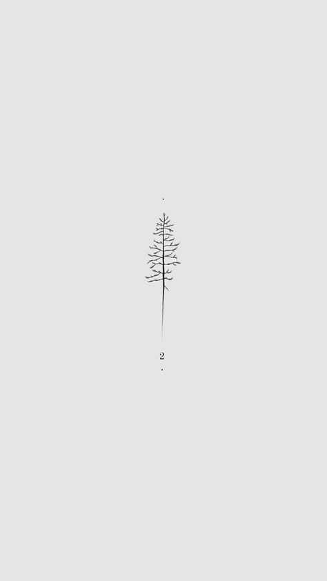 Tattoo no. 2 | Pine tree | Tamarack Inner Arm Tattoo Placement, White Pine Tree Tattoo, Fine Line Pine Tree Tattoo, Ground Tattoo, Natural Tattoos, Birch Tree Tattoos, Small Nature Tattoo, Simple Tree Tattoo, Pine Tattoo