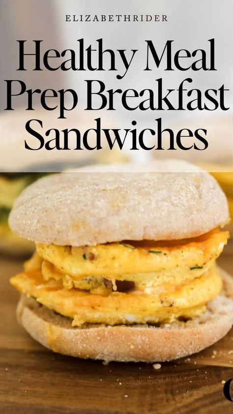 Are you looking for a quick, healthy, and delicious breakfast option that fits seamlessly into your busy morning routine?These customizable make-ahead breakfast sandwiches are perfect for meal prep. They’re people who need something quick and on the go.With a teen and a preteen in our house, we’ve been on the hunt for breakfast options that are “non-drippy” and easy to eat on the way to school.Healthy egg breakfast sandwich | Easy breakfast sandwich meal prep | Meal prep breakfast sandwiches Healthy Egg Sandwich Breakfast, Breakfast Sandwich Meal Prep, Prep Breakfast Sandwiches, Sandwich Meal Prep, For A Crowd Recipes, Egg Breakfast Sandwich, Sandwiches Healthy, Healthy Meal Prep Breakfast, Breakfast Ideas For A Crowd