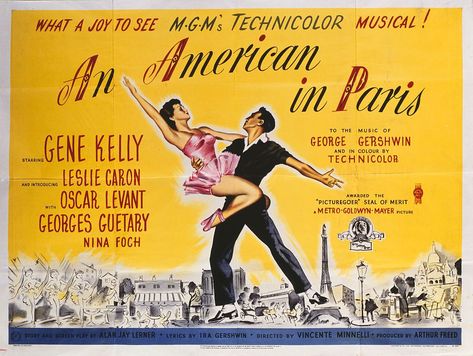 40 Classic Movies to Watch If You Love Rom-Coms Classic Romance Movies, Paris Music, Paris Movie, American In Paris, Leslie Caron, The Greatest Love, An American In Paris, Greatest Love, Dinner And A Movie