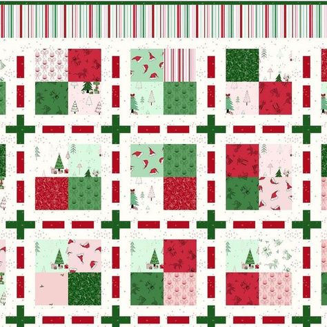 4 Patch Quilts, Four Patch Quilts, Charm Square Quilts, Holiday Quilt Patterns, Woven Patchwork, Half Square Triangle Quilts Pattern, Charm Pack Quilt Patterns, Square Quilts, Christmas Quilting Projects