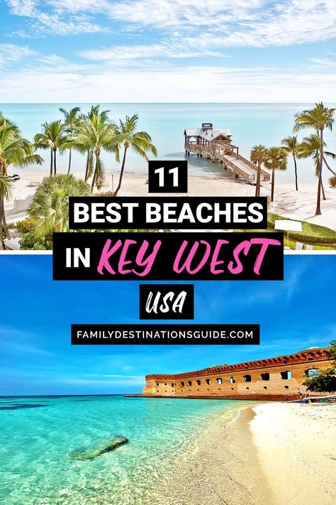 11 Best Beaches in Key West, FL — Top Public Beach Spots! Key West Florida Vacation, Key West Beach, Florida Keys Road Trip, Prettiest Beach, Florida Keys Beaches, Key West Beaches, Travel Key West, Key West Vacations, Travel Motivation