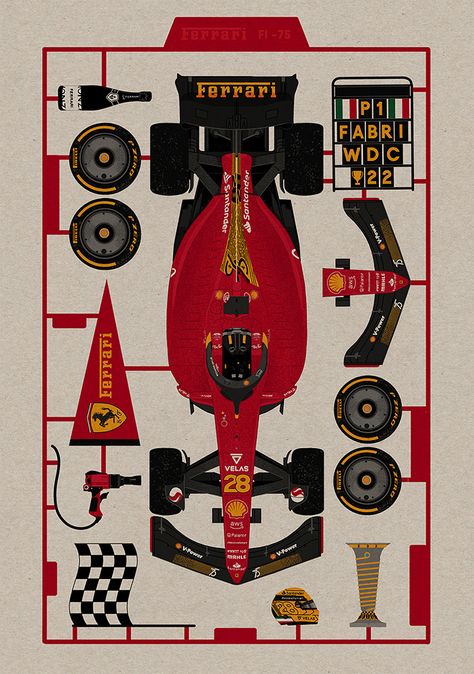 F1 Collage, Ferrari F1 75, F1 75, Ferrari Poster, F1 Art, F1 Poster, Vintage Poster Design, Picture Collage Wall, المملكة العربية السعودية