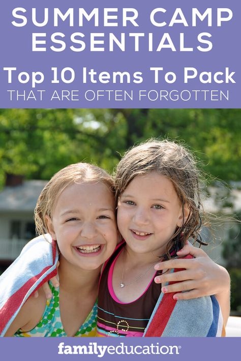 Packing For Overnight Camp, Overnight Camp Packing List, Fun Things To Bring To Summer Camp, What To Bring To Summer Camp, What To Pack For Summer Camp, Camp Counselor Packing List, Sleepaway Camp Packing List, Packing For Summer Camp, Camp Ozark