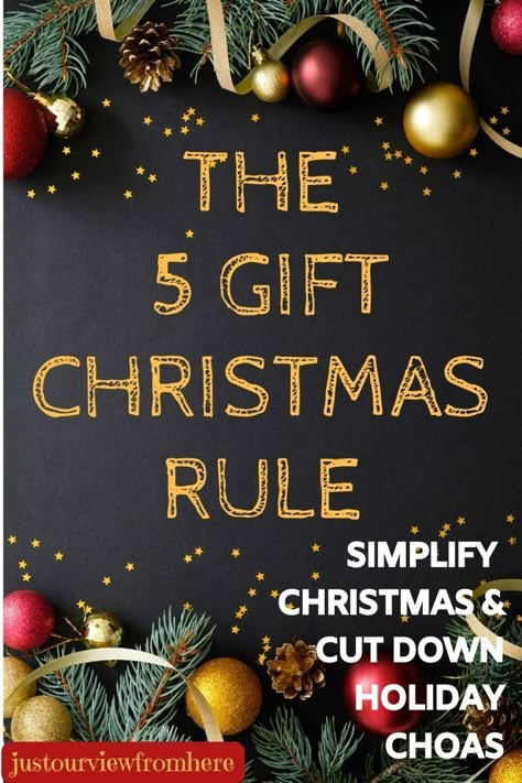 Christmas Need Want Wear Read, 5 Gifts Of Christmas, Christmas Gift Rule Of 4, 1 Thing You Want 1 Thing You Need Christmas, Christmas Gifts Want Need Wear Read, 5 Things For Christmas For Kids, Something To Read Something To Wear, Five Gift Rule Christmas, Something They Need Christmas Gifts