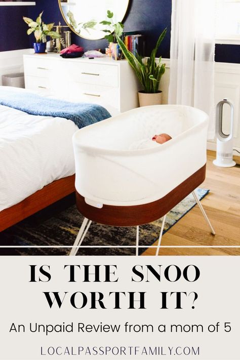 Unpaid Snoo review from a mom of 5 Snoo Bassinet, Small Bassinet, Moses Bassinet, Baby Nursery Organization, Pack N Play, Baby And Mom, Ideas For Baby Shower, Over The Bed, Baby Nursery Ideas