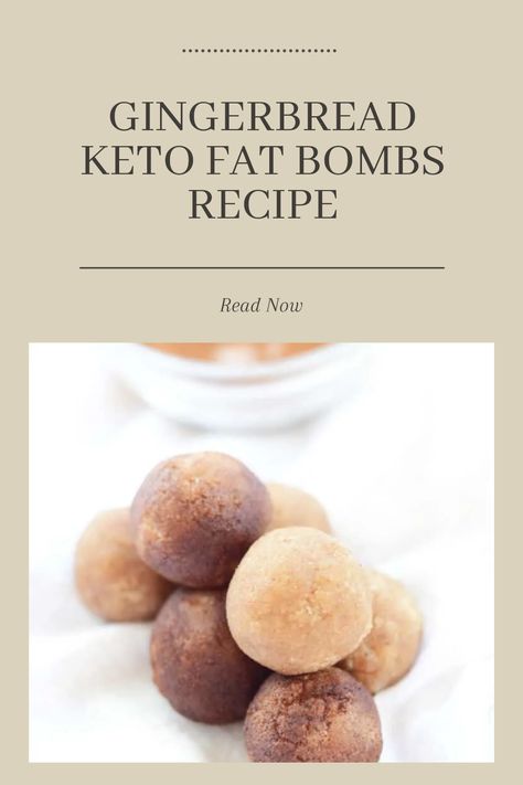 A bowl filled with delicious gingerbread fat bombs that embody the holiday spirit. This pin showcases a tasty keto snack, perfect for satisfying sweet cravings without breaking your diet. Only one image portrays a festive and flavorful ingredient perfect for your low-carb lifestyle. Chocolate Fat Bomb Snacks Keto, Fat Bomb Snacks Keto Recipes, Keto Fat Bomb Snacks, Fat Bomb Snacks Keto, Quick Holiday Treats, High Fat Snacks, Christmas All Year, Gaps Recipes, Keto Treats