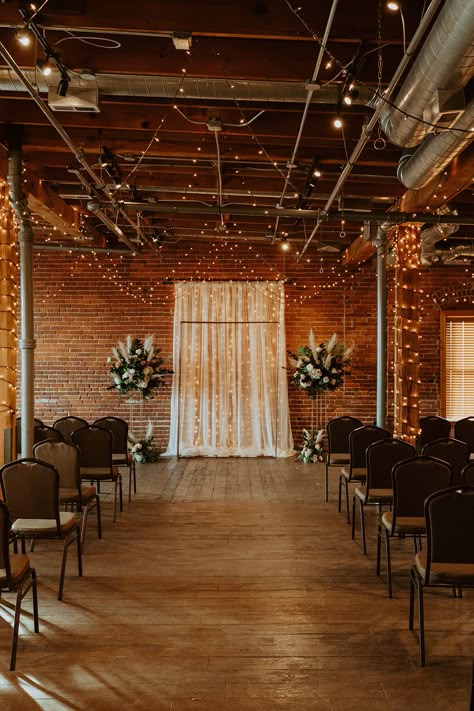 Indoor Small Wedding Ceremony, Wedding Venue Small Indoor, Wedding Light Decorations Indoor, Intimate Wedding Ideas Receptions Indoor, Minimalist Wedding Venue Simple, Small Wedding Ceremony Ideas Indoors, Indoor Wedding Reception On A Budget, Micro Wedding Ideas Indoor, Small Wedding Venue Ideas Indoor