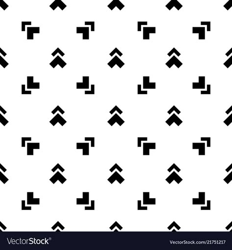 Arrow Pattern Design, Minimalist Pattern Design, Graphic Design Black And White, Geometric Print Pattern, Arrow Background, Trendy Graphic Design, Seamless Geometric Pattern, Abstract Monochrome, Chintz Fabric