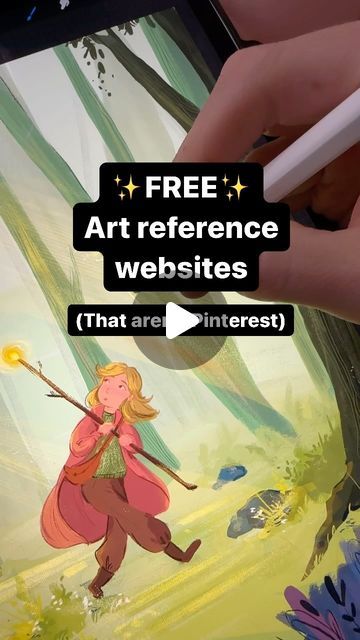 4.1K views · 1.3K likes | Georgina Cahill Productions on Instagram: "FREE art reference websites . . No hate to Pinterest (it’s still my favorite for finding inspiration!) but there are lots of great sites out there! . . What websites do you like to use? . . #drawing #arttips #arttutorial #artistsoninstagram #artschool" Websites Artists Should Know, Websites For Drawing References, Art Reference Sites, Pose Websites For Artists, Websites Every Artist Should Know, Free Drawing Websites, Websites For Art, Digital Art Ideas For Beginners, Art Websites