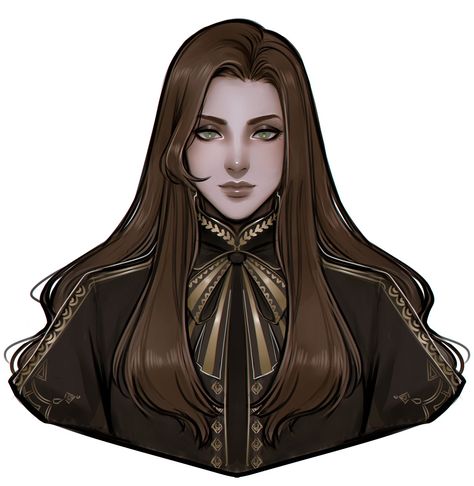 Victorian Oc Female, Noble Woman Character Design, Dnd Noble Woman, Noble Woman Art, Noble Woman, Castlevania Anime, Cat Drawing Tutorial, Curse Of Strahd, Noble Lady