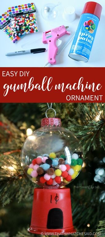 A great use for K-cups!  Pair with a clear plastic ball ornament and you have these fun Gumball Machine Ornaments for your tree! Diy Ordiments, Gumball Machine Ornament, K Cup Crafts, Diy Gumball Machine, Clear Plastic Ornaments, Clear Christmas Ornaments, Ornaments Ideas, Plastic Ball, Clear Ornaments