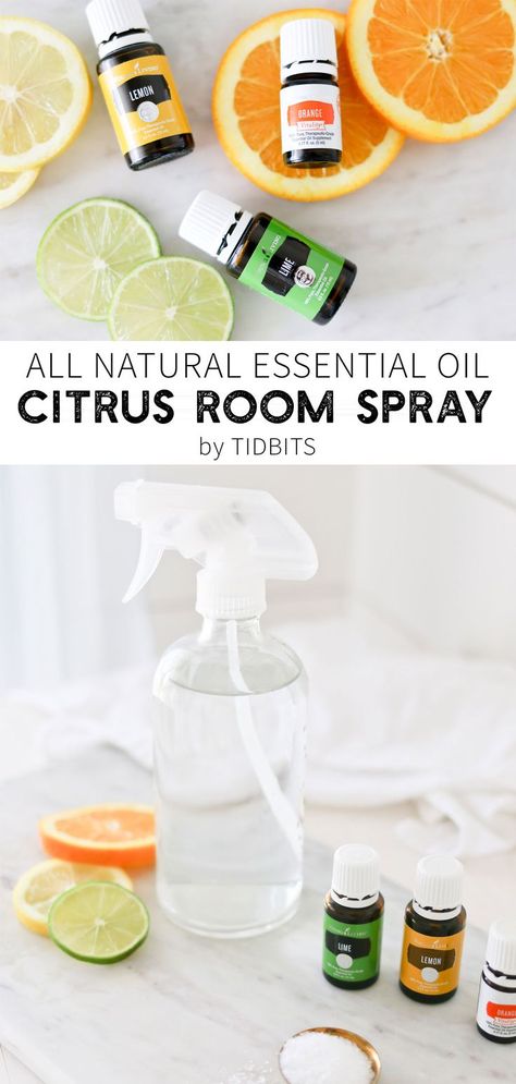 Room Spray Recipe, Essential Oil Gifts, All Natural Cleaning, Natural Room Spray, Citrus Smell, Floral Essential Oils, Essential Oil Spray, Essential Oils Gifts, Citrus Essential Oil