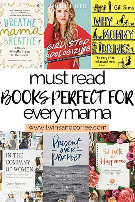 Best Books To Give As Gifts, Best Audible Books For Women, Nonfiction Books For Women, Inspirational Books For Women, Mom Books To Read, Parenting Books For Moms, Audiobooks For Women, Books For New Moms, Books You Must Read