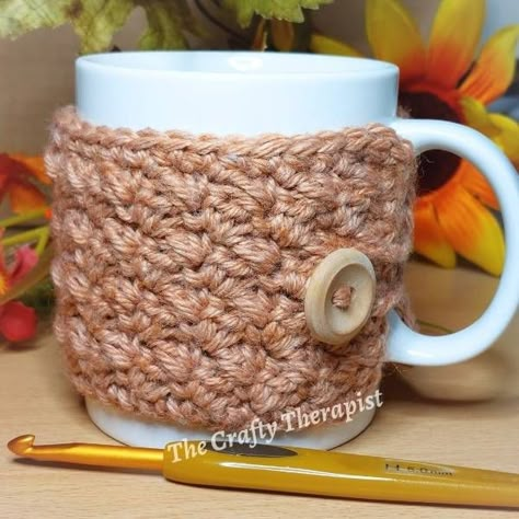 Crochet mug cozy