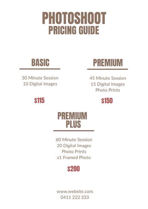 Starting Photography Business, Photography Business Pricing, Photographers Price List, Photography Price List Template, Photography Business Plan, Photography Price List, Photography Business Marketing, Pricing Guide Photography, Photography Names