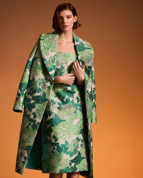 Pamella Roland Pre-Fall 2025 Collection [PHOTOS] 2020s Fashion, Grad Outfits, Pamella Roland, Old Hollywood Style, Summer Colours, Green Tone, Couture Details, Elegant Casual, Lovely Clothes