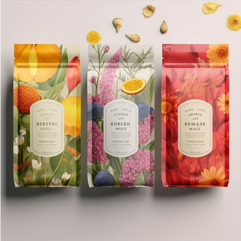 Herbal Beverage Sachet Packaging | Design Inspiration | Organic Natural Herbal Drink Branding | Organic Natural Herbal Drink | Brand Identity | Brand Identity Examples | Packaging Design Ideas | Herbal Drink Brand Template | Brand Identity for Beverage Sachet Brand | Herbal Drink Packaging | Packaging Design Inspiration | Brand Packaging | Product Packaging | Created by #MidjourneyAI, #Midjourney #aiart #art #ai #artificialintelligence #machinelearning #aiartcommunity #aipackagingdesi Herbal Label Design, Creative Tea Packaging, Herbal Tea Packaging Ideas, Herbal Tea Packaging Design, Sachet Packaging Design, Illustrative Packaging, Sustainability Packaging, Luxury Tea Packaging, Tea Packing Design