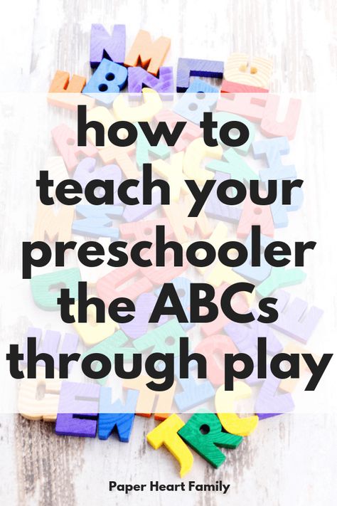 Teach letters to toddlers with these fun ABC games and activities. Prep your child for preschool with these hands-on, play based activities. They're easy to implement for mom and super fun and engaging for children. Letter recognition doesn't have to be boring! Teach Alphabet, Teaching Alphabet, Letter Recognition Preschool, Teaching Abcs, Letter Recognition Games, Letter Recognition Activities, Alphabet Recognition, Have Fun Teaching, Abc Games