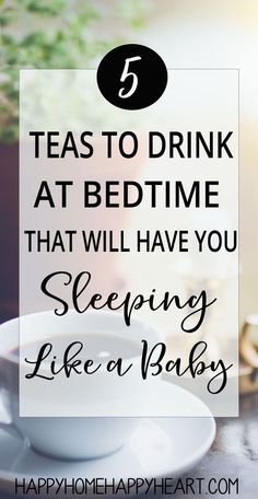 Best Tea For Sleep, Tea For Sleep, Teas To Drink, Tea Before Bed, Sleep Drink, Low Estrogen Symptoms, Best Herbal Tea, Sleep Tea, Low Estrogen