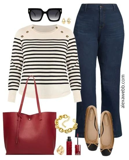 Plus Size Teacher Outfits 2024 – Part 2 - Alexa Webb Plus Size Teacher Outfits, Fall Preppy Outfits, Alexa Webb, I Fall To Pieces, Tartan Pants, Burgundy Blazer, Black Leggings Outfit, Loungewear Fashion, Black Friday Sales