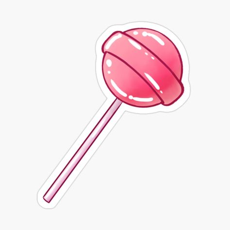 Aesthetic Candy Drawing, Cute Lollipop Drawing, Lolly Pop Drawing, Candy Stickers Aesthetic, Candy Aesthetic Lollipop, Lolipop Aethestic, Cute Candy Drawing, Lolipop Art, Candy Drawings