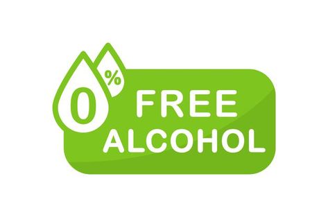 Alcohol free icon. no alcohol logo. zero... | Premium Vector #Freepik #vector #background #logo #banner #label Alcohol Logo, Logo Banner, Free Icon, Free Logo, Alcohol Free, Vector Background, Premium Vector, Graphic Resources, Vector Illustration