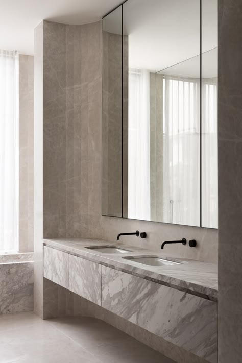 Glazed Walls, Master Ensuite, Interior Bathroom, The Penthouse, Marble Bathroom, Light And Space, Design Bathroom, Bathroom Inspo, Bathroom Designs