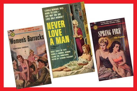 How Did Lesbian Pulp Fiction Thrive in the 1950s and ’60s? - The New York Times Books Words, Twist Of Fate, Unread Books, Lesbian Art, T Magazine, Love Only, Literary Fiction, Pulp Fiction, History Books