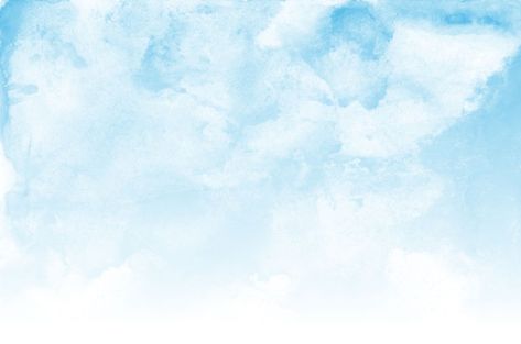 Blue sky and clouds watercolor texture b... | Free Photo #Freepik #freephoto #watercolor #texture #paint #brush Texture Brushes Photoshop, Background Design Ideas, Grey Gradient Background, Clouds Watercolor, Blue White Background, Background Graphic Design, Blue Texture Background, Foto Macro, Sky Textures