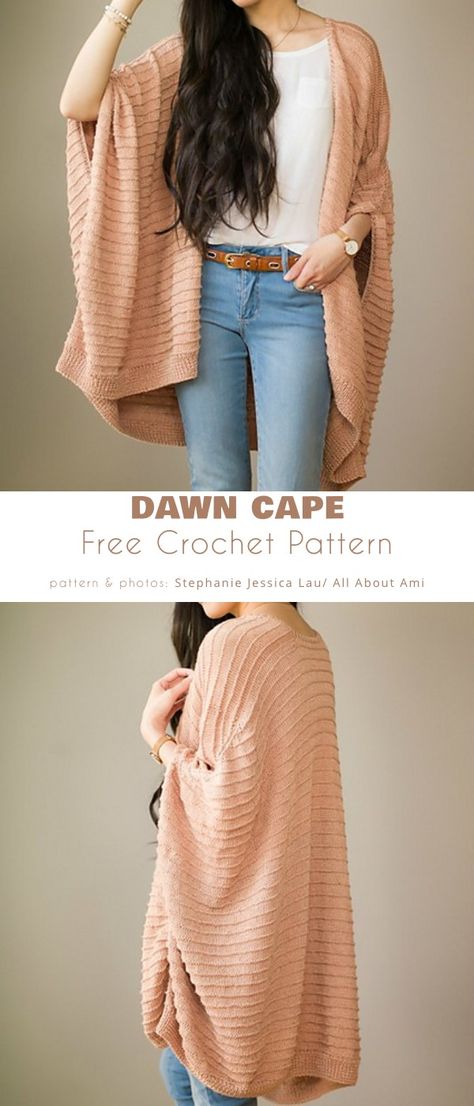 Crochet Cape Pattern, Crochet Cocoon, Crochet Cape, Gilet Crochet, Crochet Shrug Pattern, Shrug Pattern, Poncho Cardigan, Crochet Shrug, Crochet Jacket