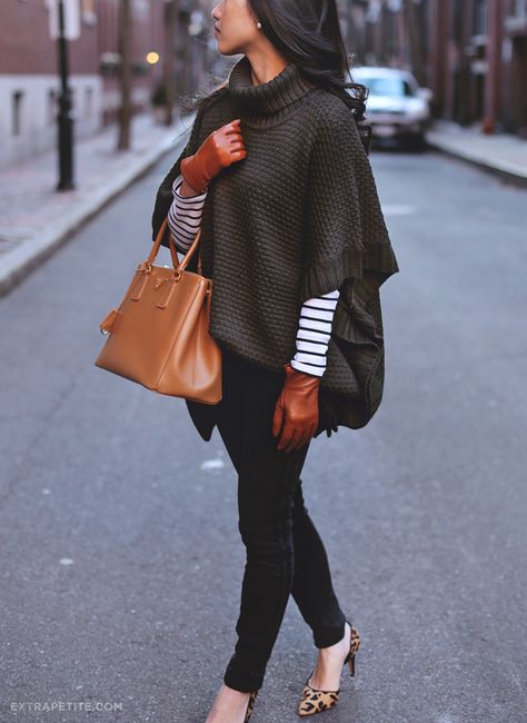 Fringed poncho