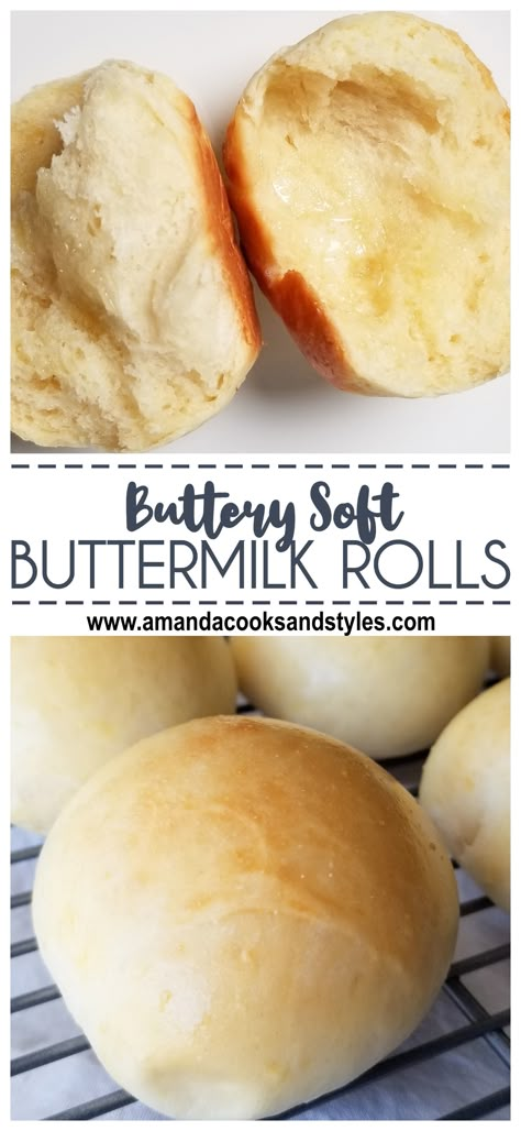 Buttermilk Rolls, Buttermilk Bread, Homemade Bread Recipes Easy, Buttermilk Recipes, Homemade Buttermilk, Red Bell Peppers, Vermicelli Noodles, Glass Noodles, Bread Machine Recipes