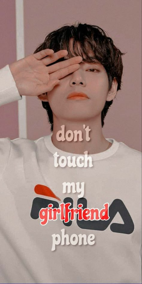 Bts Don't Touch My Phone, Dont Touch My Phone Bts, Don't Touch My Phone Wallpapers Bts, Dont Touch My Girlfriend Phone, Aesthetic V Pictures, Don't Touch My Phone Wallpapers, Phone Wallpaper Hd, Don't Touch My Phone, Only Wallpaper