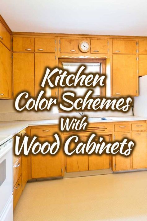 Kitchen Paint Colors With Hickory Cabinets, Light Oak Kitchen Cabinets Color Schemes, Cabinet Colour Combination, Kitchen Wall Colors With Oak Cabinets, Kitchen Paint Colors With Oak Cabinets, Kitchen Color Schemes With Oak Cabinets, Natural Maple Kitchen Cabinets, Kitchens With Wood Cabinets, Most Popular Kitchen Cabinet