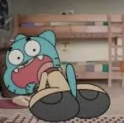 Gumball And Darwin Memes, Gumball Funny Face, The Amazing World Of Gumball Pfp, Amazing World Of Gumball Pfp, Gumball Meme, Darwin Pfp, Gumball Pfp, Gumball Image, Darwin Watterson