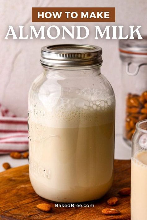 Almond Cow Recipes, Cow Recipes, Almond Milk Recipes Homemade, Almond Milk Recipe, Almond Cow, Homemade Nut Milk, Vegan Paleo Recipes, Make Almond Milk, Almond Milk Recipes