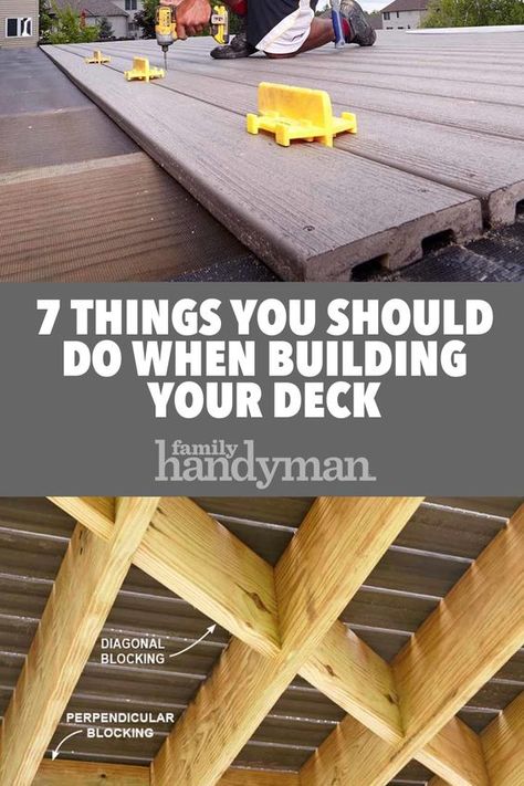 Diy Deck Building, Building A Pool Deck, Curved Floating Deck, Deck Diy Build, Building A Deck On A Slope, Back Patio Deck Ideas, Deck Off Garage, Diy Deck Remodel, Two Level Deck Ideas Layout