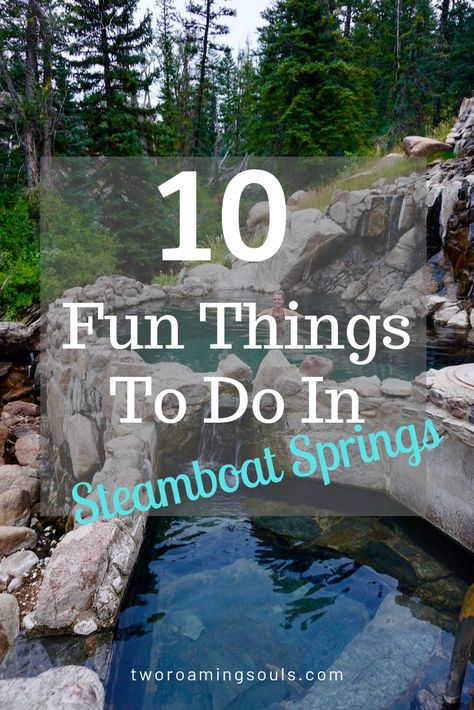 Steamboat Springs is a place for outdoor adventure. There are many fun activities to do in the summer or winter. From visiting breweries, restaurants, lodging, camping and hiking there is something for everyone. There is also a great opportunity for wonderful photography around downtown or out in nature. Here is a list of 10 fun things to do in Steamboat Springs!