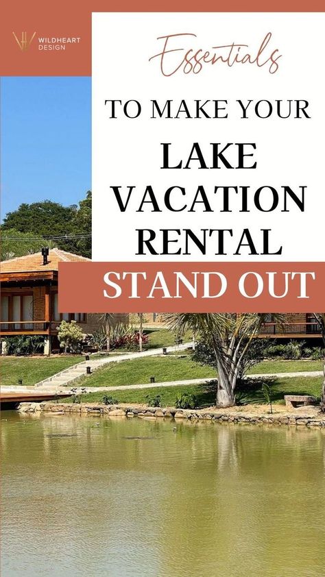 Transform your lake vacation rental with expert decor and interior design tips tailored specifically for lakeside properties. Discover essential styling ideas and unique amenities that capture the serene spirit of a lake house. This guide will walk you through the key features and decor must-haves that will turn your lake Airbnb into a sought-after retreat, ensuring every guest's stay is as tranquil as the lake itself. Lake Airbnb, Lake House Rentals, Boho Beach House, Reconnect With Nature, Sunset Magazine, Lake Vacation, Entry Way Design, Rental Decorating, Beautiful Interior Design