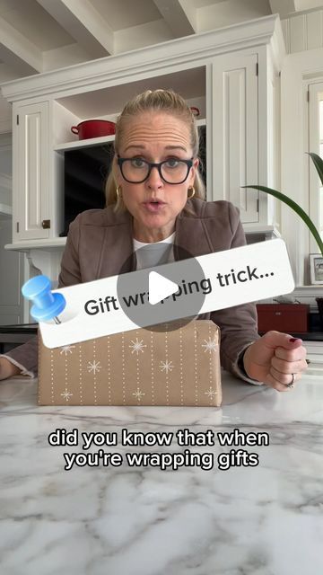 Jenny Hayes Edwards on Instagram: "If you’re anything like me, you’re wrapping all of your gifts at the last minute!! Nothing like a little, adrenaline pressure to get it all done! Here’s an awesome little trick to help with wrapping your gifts if you use ribbon!

#wrappinghacks #giftwrappingideas #giftwrappingtips #giftwrapping #wrappingpresents 
#holidayhack #holidayhacks #christmastree #christmastreehack #hacks #homehacks #cleaninghacks #kitchenhacks #lifehacks #foodhacks #christmashack #christmastreedecor" Wrapping Gifts Hacks, Gift Wrapping Tips And Tricks, Fun Way To Wrap Gifts, Creative Wrapping Ideas Christmas Funny, Christmas Wrapping Hacks, Gift Wrapping Techniques Video Tutorials, Christmas Hacks Tips And Tricks, Wrapping Tips And Tricks, How To Wrap A Gift