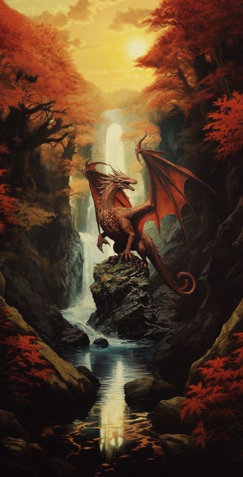 Old Fantasy Art, Retro Fantasy Art, Vintage Fantasy Art, Dragon Core, Southern Gothic Aesthetic, Medieval Dragon, Medieval Paintings, 70s Sci Fi Art, Dark Fantasy Artwork