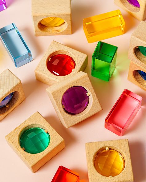 The James Blocks 🌈 A fantastic educational tool to help promote spatial awareness, problem-solving skills & fine motor development. Beautifully crafted, aesthetically-pleasing & durable! #maisonrue #maisonruekid #educationalresources #openendedtoys #openendedplay #playtolearn #learntoplay #preschoollearning #preschoolathome #preschoolactivities Baby Building Blocks, Color Exploration, Burb Cloth, Wooden Building Blocks, Wooden Building, Sensory Exploration, Quilted Pillow Shams, Fine Motor Skills Development, Open Ended Toys