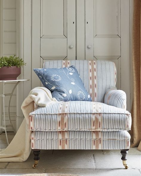 Gray Benko, Accent Chair Ideas, Vanessa Arbuthnott, Upholstered Chairs Fabric, Traditional Armchairs, Fabric Chairs, Upholstery Ideas, Chair Ideas, Arm Chairs Living Room