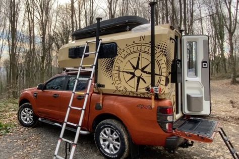 10 Best Truck Campers for the Toyota Tacoma Mid-Size Pickup | Truck Camper Adventure Pickup Camper Ideas, Pickup Truck Camper, 1995 Toyota Tacoma, Best Truck Camper, Toyota Tacoma 4x4, Tacoma 4x4, Truck Toppers, Slider Window, Pickup Camper