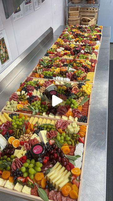 DISHED BY RACHEL - PNW Charcuterie on Instagram: "Need a grazing table for 150 guests with 24 hours notice? 😂 we got u!   Honestly, we’d love more than 24 hours notice so we can plan accordingly without running around like a crazy people at the last minute…. BUT, we are honored to have been able to help when our customer was in a pinch!" Grazing Table For 150 People, Grazing Table, Grazing Tables, Love More, Crazy People, Charcuterie Board, Last Minute, Mario, Running